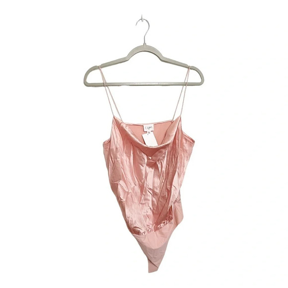 Cami NYC Autie Camisole Silk Blend Bodysuit in Blossom Pink NEW Sleeveless - Picture 2 of 9